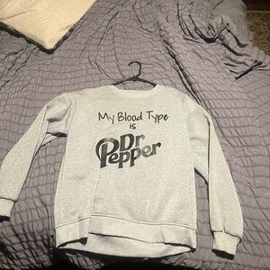 Gray Dr Pepper Sweatshirt